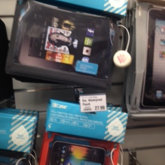 Great waterproof case for your iPad, Kindle, tablet or phone